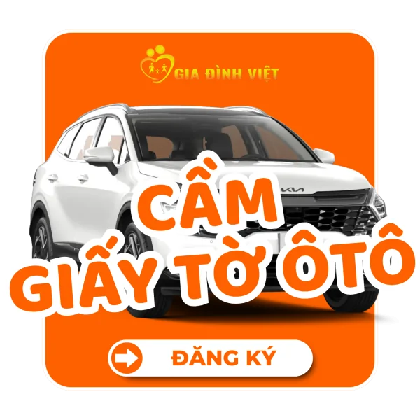 Cầm giấy tờ ô tô