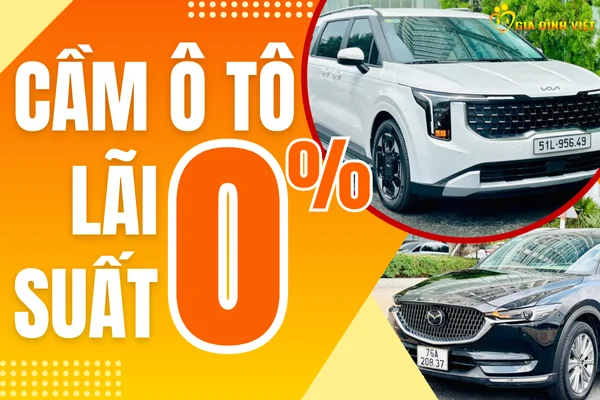 Cầm Ô Tô 0% Lãi Suất: Giải Ngân Trong 30 Phút