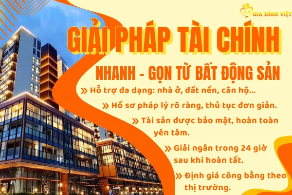 Giải Pháp Tài Chính Bất Động Sản Nhanh, Gọn