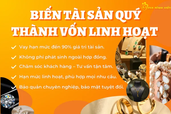 Vốn Linh Hoạt Từ Tài Sản Quý: Hạn Mức Đến 90%